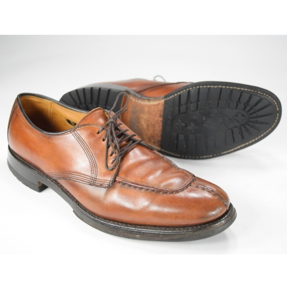 Allen Edmonds Other - Allen Edmonds Dellwood Brown Split Toe Oxfords